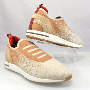 NIB$975 Loro Piana Flexy Wool-Blend Knit Slip-On Trainer Walking Sneakers 36 6